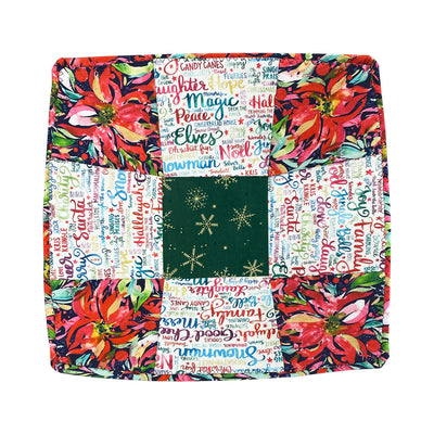 Holiday Fabric Art Bowls 10/19