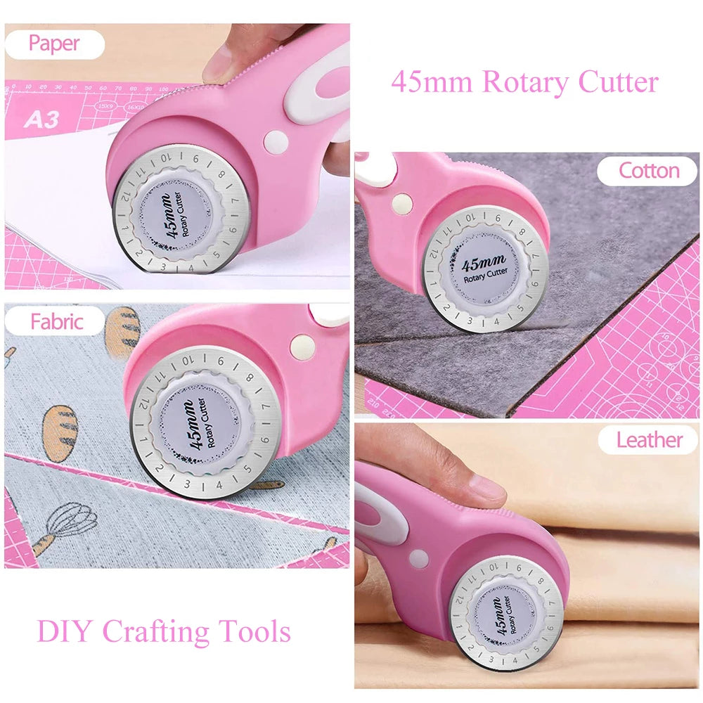 Pink Rotary Cutter Set - Sew Much More - Austin, Texas