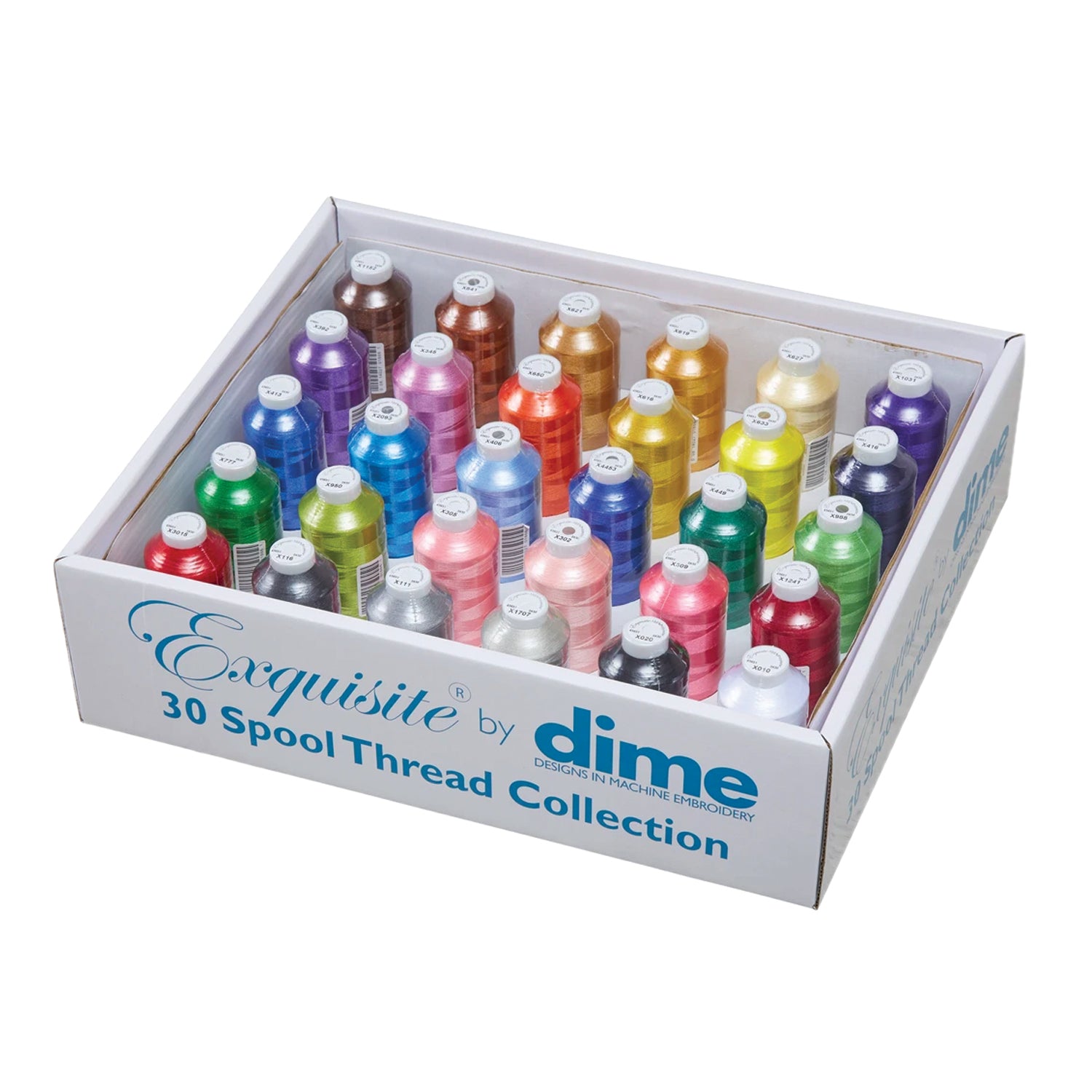 DIME Exquisite 30-Spool Thread Collection