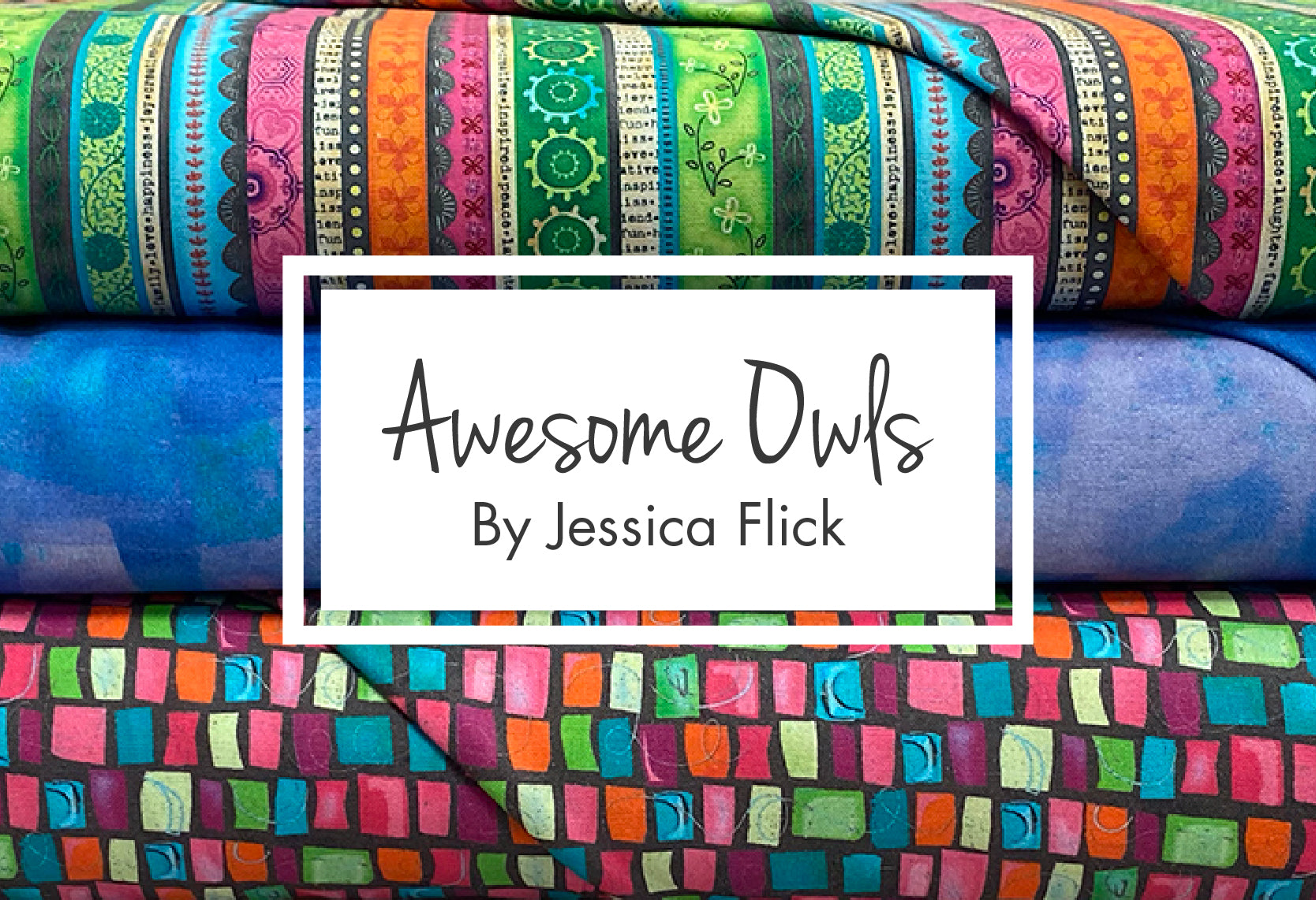 Awesome Owls (Accents) by Jessica Flick