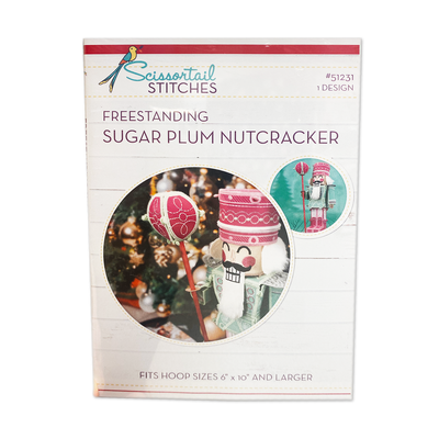 Freestanding Sugar Plum Nutcracker