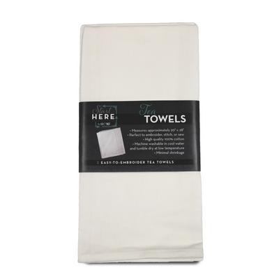 OESD Tea Towel Blanks - LINEN