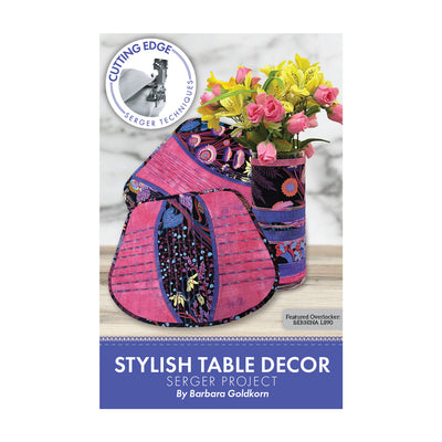 Stylish Table Decor Serger Pattern
