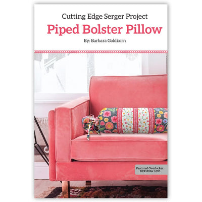 Piped Bolster Pillow Serger Project