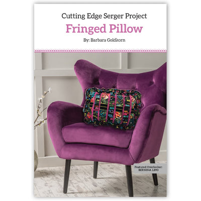 Fringed Pillow Serger Project